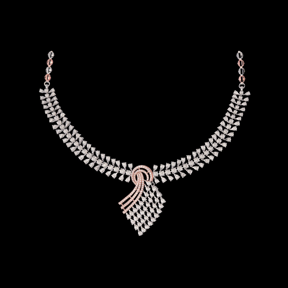 14K Rose Gold MIRROR MIRACLE NECKLACE