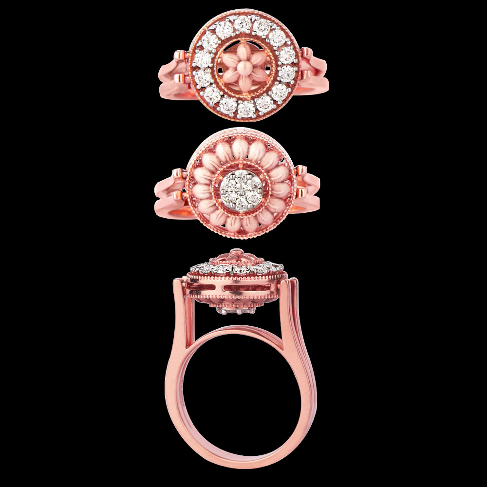 14K Rose Gold STACKABLE RINGS